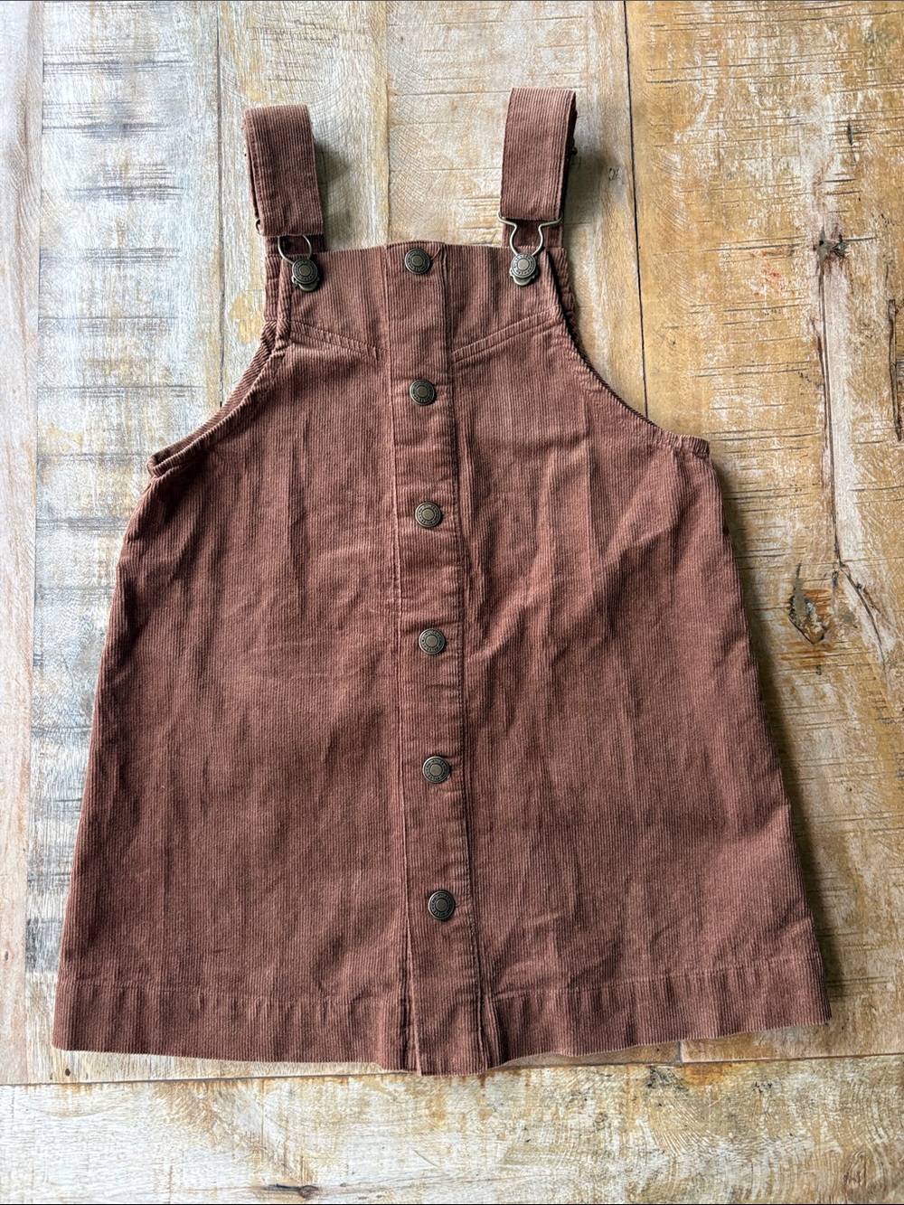 Rylee + Cru Girls Brown Corduroy Jumper size 4-5Y